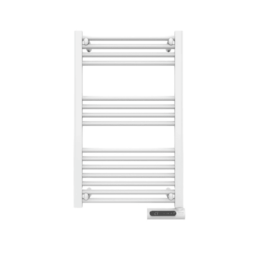 Cecotec Toalheiro elétrico com 500 W, ecrã LED, controlo tátil, programador semanal, 3 modos, temperatura selecionável e máxima segurança com IP24. Cecotec Toalheiro elétrico com 500 W, ecrã LED, controlo tátil, programador semanal, 3 modos, temperatura selecionável e máxima segurança com IP24.