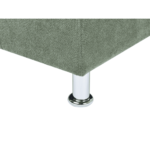 Sofá FLORO Chenille Verde claro 3 lugares