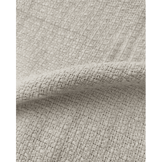 Colcha YERBENT Algodão 220 x 240 cm Branco creme