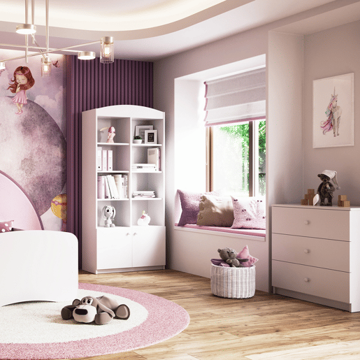 Estante 2 portas Kocot Kids Babydream Branco
