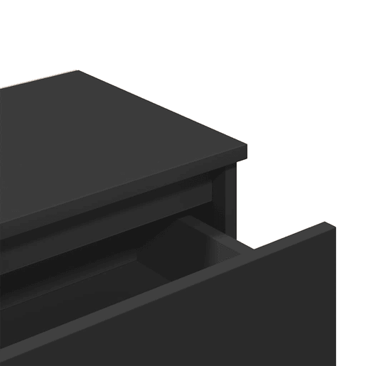 vidaXL Mesa de cabeceira 40x30x39 cm contraplacado preto vidaXL Mesa de cabeceira 40x30x39 cm contraplacado preto