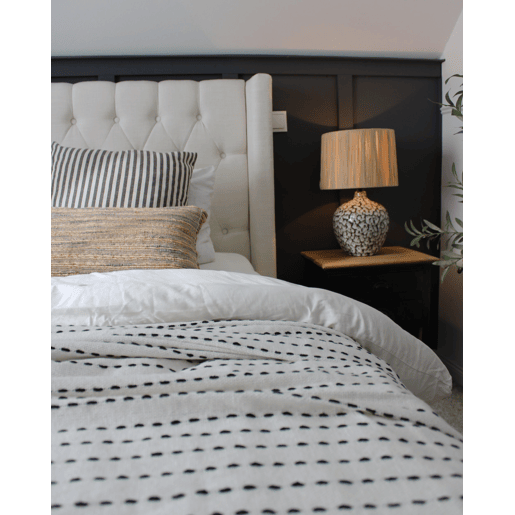 Colcha MODAR Algodão 200 x 220 cm Branco creme