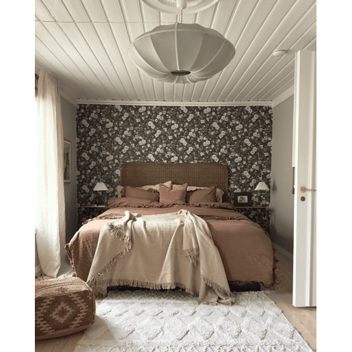 Colcha YERBENT Algodão 220 x 240 cm Taupe