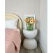Beliani Mesa auxiliar CAORIA 40x40 Beliani Mesa auxiliar CAORIA 40x40 Blanco