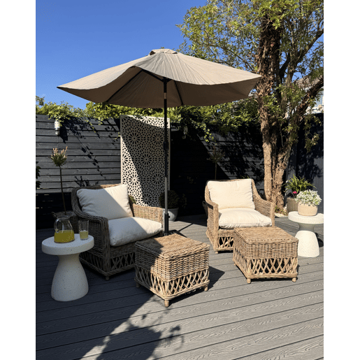 Mesa de apoio BIVIERE Branco creme