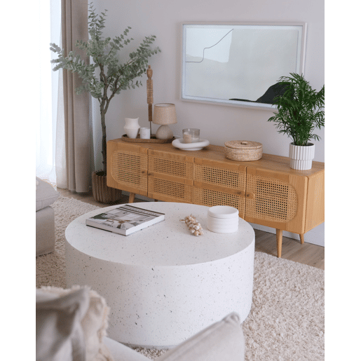 Mesa de centro TREZZO Branco creme