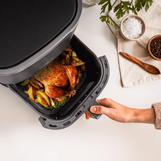 Cecotec Fritadeira dietética digital de 1700 W, 6,5 l de capacidade e janela de visualização para controlar as suas elaborações.