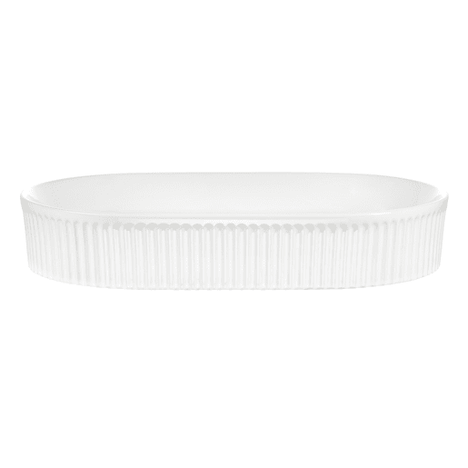 Móvel lavatório simples 80cm 2 portas Riva Branco e Madeira