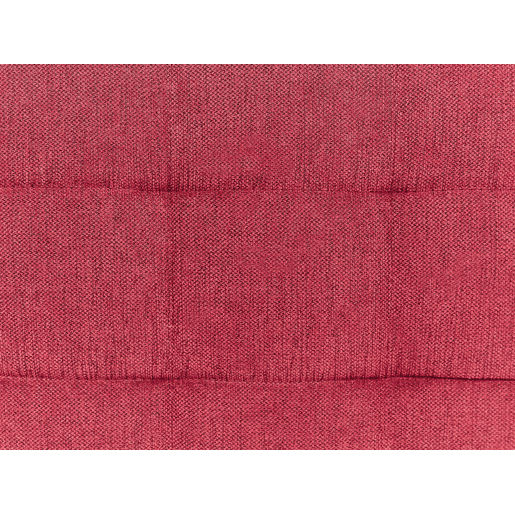 Repousa-pés com arrumação MICHIGAN Tecido Vermelho