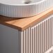 Mueble de lavabo individual de y mueble columna Riva 80 Mueble de lavabo individual de y mueble columna Riva 80 Beige