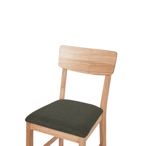 Conjunto de 2 bancos de bar AMBLER Castanho claro
