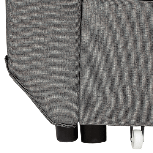 Sofá convertible WARREN 3 plazas gris