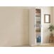 Armário multiuso com 2 portas com efeito madeira 58 Armário multiuso com 2 portas com efeito madeira 58 Blanco