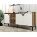 Aparador efecto madera 180 Aparador efecto madera 180 Blanco/ Madera