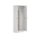 Armario Multiuso 2 Puertas 3 Estantes en Madera Laminada 73 Armario Multiuso 2 Puertas 3 Estantes en Madera Laminada 73 Blanco Mate/ Blanco Brillo
