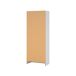 Armario Multiuso 2 Puertas 3 Estantes en Madera Laminada 73 Armario Multiuso 2 Puertas 3 Estantes en Madera Laminada 73 Blanco Mate/ Blanco Brillo