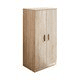 Armário multiuso com 2 portas com efeito madeira Armário multiuso com 2 portas com efeito madeira