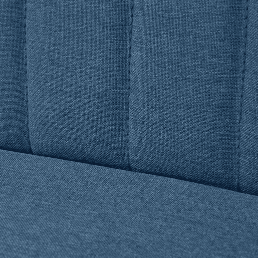 vidaXL Sofá de tecido 117x55,5x77 cm azul vidaXL Sofá de tecido 117x55,5x77 cm azul