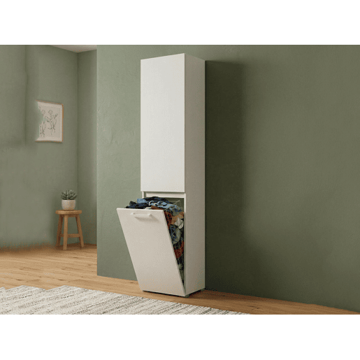 Armário multiuso com 2 portas com efeito madeira Armário multiuso com 2 portas com efeito madeira