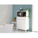 Aparador\ com efeito madeira 72 Aparador\ com efeito madeira 72 Blanco/ Madera