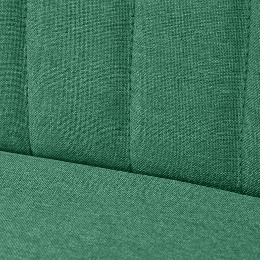 vidaXL Sofá de tecido 117x55,5x77 cm verde vidaXL Sofá de tecido 117x55,5x77 cm verde