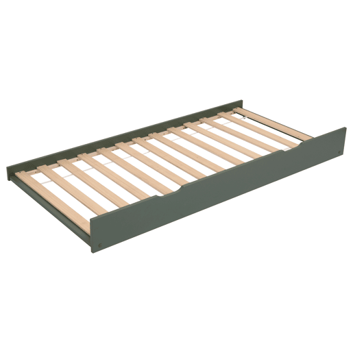 Cama com gavetão para crianças 190x90cm verde ADAM