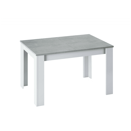 Mesa extensível de efeito madeira