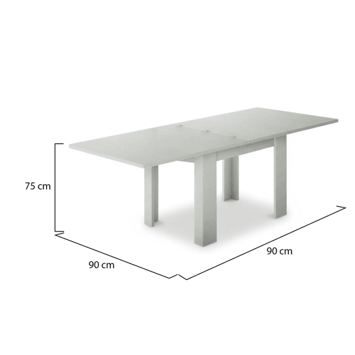 Mesa extensível efeito madeira Mesa extensível efeito madeira