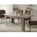 Mesa extensível de efeito madeira 160x88 Mesa extensível de efeito madeira 160x88 Marrón