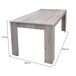 Mesa extensível de efeito madeira 160x88 Mesa extensível de efeito madeira 160x88 Marrón
