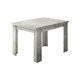 Mesa extensível de efeito madeira