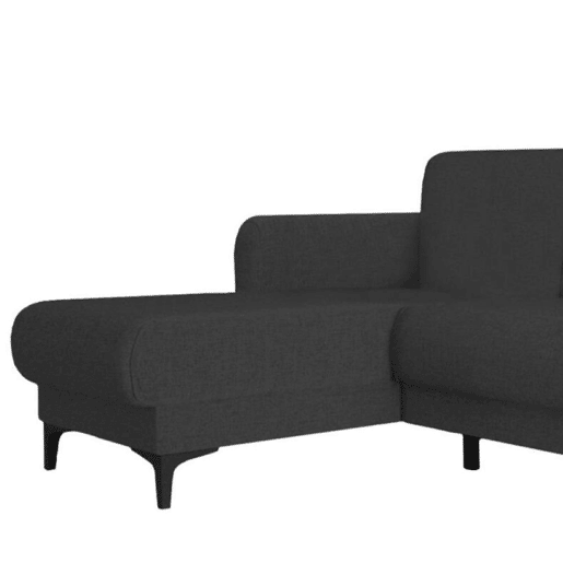 Sofá cama com península de tecido Sofá cama com península de tecido