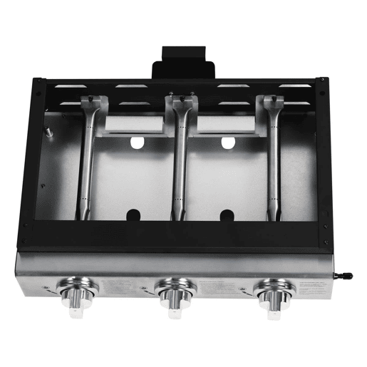 Churrasqueira Presto 3 - 3 Queimadores - 7,5kW - Cinza