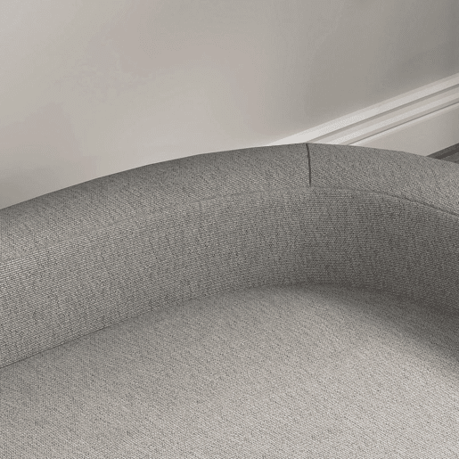PawHut Sofá para Cães Cama Elevada para Cães Estofada com Almofada Lavável e Pés de Madeira de Pinho Carga Máxima 40 kg 98x67x25 cm Cinza