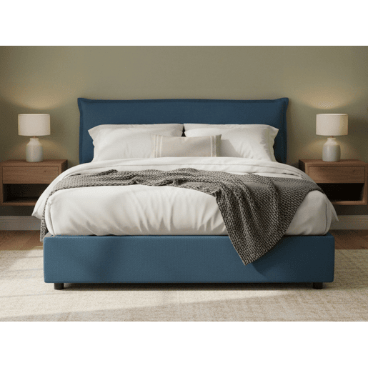 Cama de casal de tecido