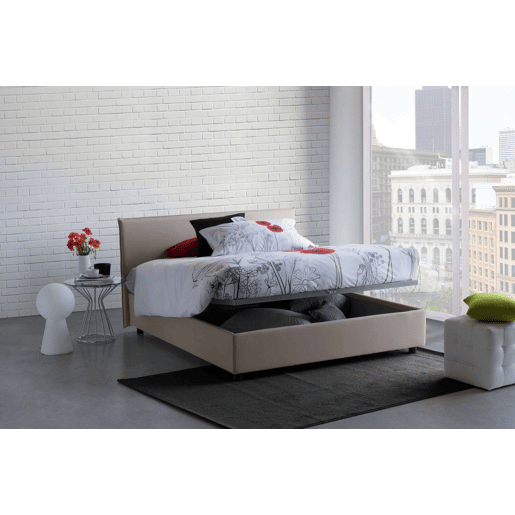 Cama de casal de tecido Cama de casal de tecido
