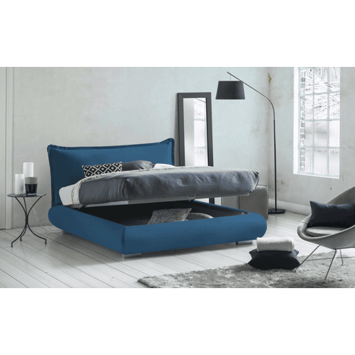 Cama de casal de tecido Cama de casal de tecido