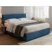 Cama de casal de tecido 175x205 Cama de casal de tecido 175x205 Azul