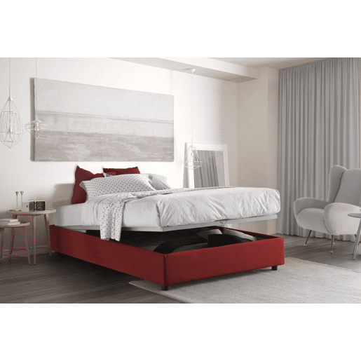 Cama de casal de tecido Cama de casal de tecido