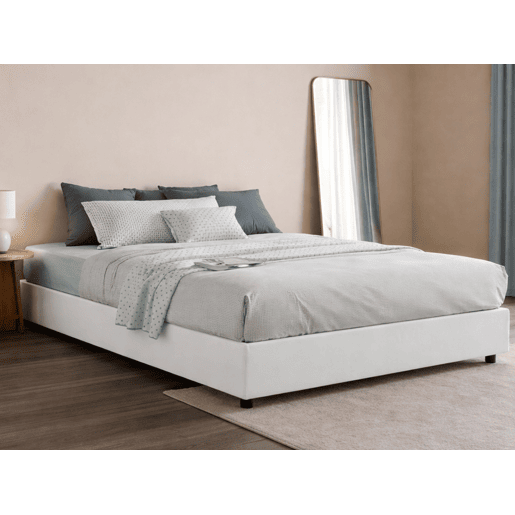 Cama de casal de tecido Cama de casal de tecido