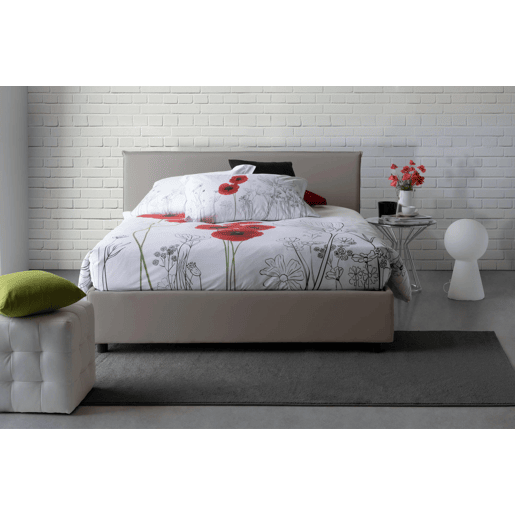 Cama de casal de tecido Cama de casal de tecido