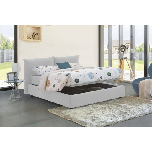 Cama de casal de tecido Cama de casal de tecido