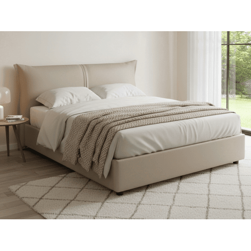 Cama de Casal Desmontável em Tecido Cama de Casal Desmontável em Tecido