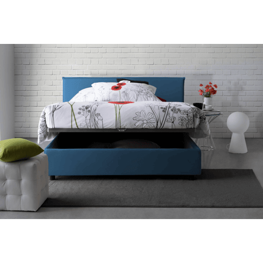Cama de casal de tecido Cama de casal de tecido