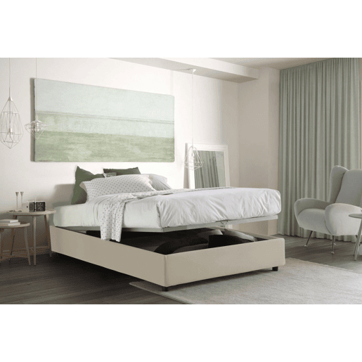 Cama de casal de tecido Cama de casal de tecido
