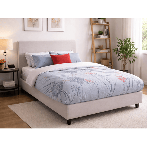 Cama de casal de tecido