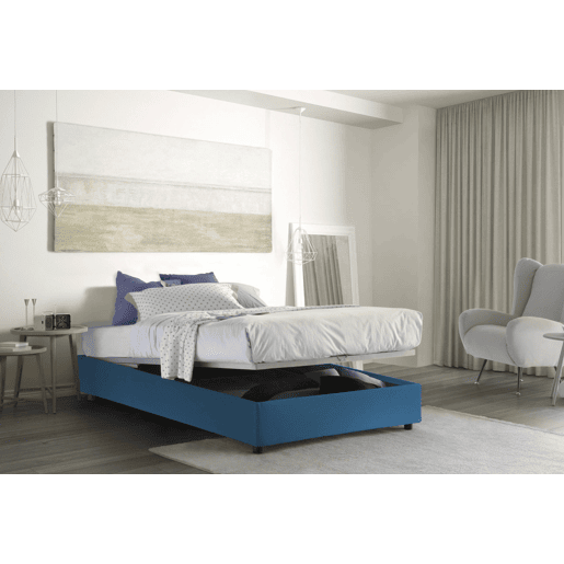 Cama de casal de tecido