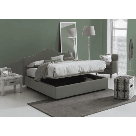 Cama de casal de tecido Cama de casal de tecido
