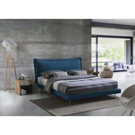 Cama de casal de tecido