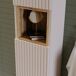 Conjunto de muebles con lavabo individual 2 puertas y columna Riva 50 Conjunto de muebles con lavabo individual 2 puertas y columna Riva 50 Beige